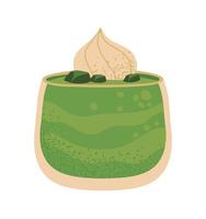 matcha drank vers vector