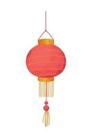 Chinese hangende lamp vector