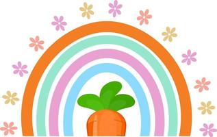 regenboog Pasen clip art vector