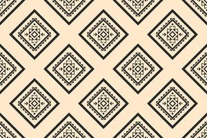 meetkundig etnisch oosters naadloos patroon traditioneel. kleding stof aztec patroon achtergrond. Indisch stijl. vector