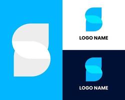 letter s logo pictogram ontwerpsjabloon elementen vector