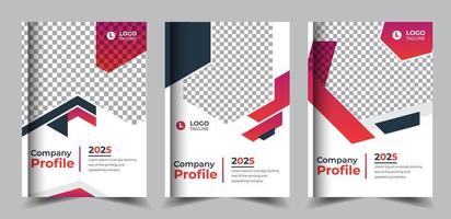 professioneel boekje bedrijf profiel boekje bedrijf brochure ontwerp sjabloon vector