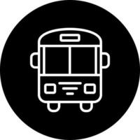 bus vector pictogram