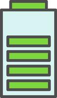 batterij vector pictogram