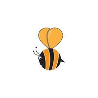 bijen logo sjabloon vector