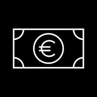 mooi euro vector lijn icoon