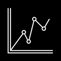 mooi diagram vector lijn icoon