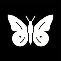 uniek vlinder vector glyph icoon