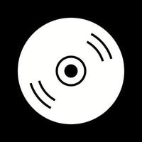 mooi CD glyph vector icoon