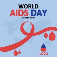 wereld Aids Dag vector