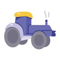 trendy tractorconcepten vector