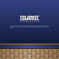 Islamitisch groet Ramadan kareem kaart ontwerp achtergrond met modern ornament vector