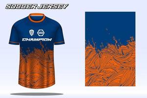 voetbal Jersey sport t-shirt ontwerp mockup voor Amerikaans voetbal club vector