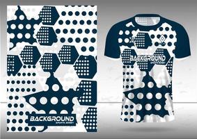 kleding stof textiel voor sport t-shirt, voetbal truien, en mockups voor de Amerikaans voetbal club. uniform voorkant visie. vector