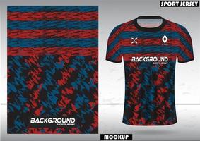 kleding stof textiel voor sport t-shirt, voetbal truien, en mockups voor de Amerikaans voetbal club. uniform voorkant visie. vector