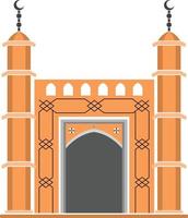 moskee vector sjabloon