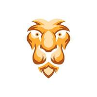 eng leeuw gezicht logo icoon vector