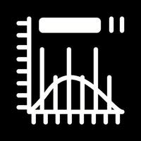 histogram vector icoon