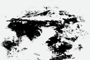 zwart grunge structuur Aan wit achtergrond eps vector