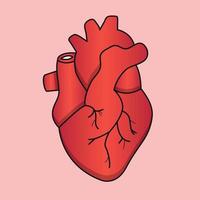 illustratie van hart hart vector hart tekening