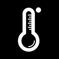 thermometer vector pictogram