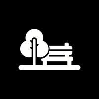 park vector pictogram