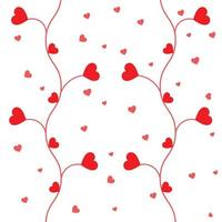 Valentijnsdag naadloos patroon vector