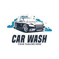 car wash logo ontwerp vector sjabloon