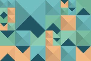 meetkundig driehoekig mozaïek- ornamentiek naadloos patroon. kleurrijk driehoek illustratie ontwerp voor app, web vector