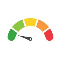 kilometerstand naald- maatregelen de niveau van bedrijf risico. concept van risico beheer voordat investeren vector