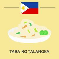 taba ng talangka vector