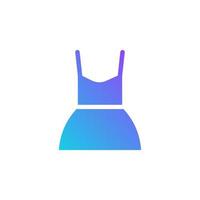jurk vrouw vector voor website symbool icoon presentatie