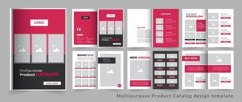 multipurpose Product catalogus ontwerp sjabloon vector