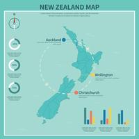 Gratis Blue New Zealand Maps Illustration vector