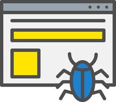 web crawler vector icoon