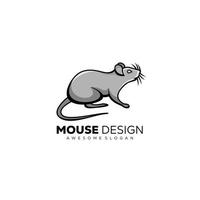 muis ontwerp illustratie vector logo sjabloon