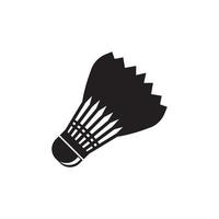 shuttle en racket pictogram, logo illustratie ontwerp vector