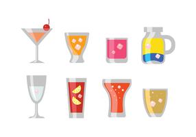 mocktail vector pictogram