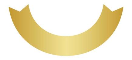 goud lint, sticker gouden lint, goud etiket vector