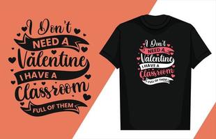 liefde typografie belettering ontwerp liefde typografie t-shirt ontwerp Valentijn typografie t-shirt vector