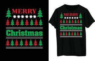 kerst t-shirt ontwerp vector