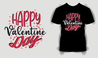 gelukkig Valentijn dag t shirt, Valentijn dag SVG bundel, gelukkig Valentijnsdag dag t shirt, typografie citaten t overhemd ontwerp vector