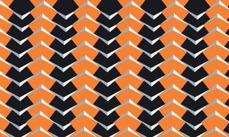 3d patroon achtergrond ontwerp mengsel van oranje en zwart kleuren, 3d achtergrond vector