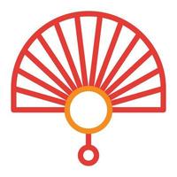 ventilator veelkleurig rood illustratie vector en logo icoon nieuw jaar icoon perfect.