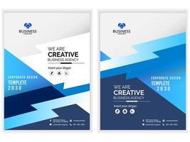 creatief modern folder. jaar- rapport, creatief portefeuille, a4 minimaal folder, bedrijf brochure sjabloon, zakelijke bedrijf folder, brochure Hoes ontwerp lay-out, bedrijf presentatie, tijdschrift omslag. vector