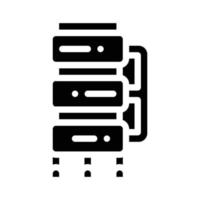 koperslager uitrusting glyph icoon vector symbool illustratie