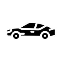 groots tourer auto glyph icoon vector illustratie