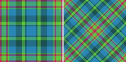 plaid structuur tartan. vector naadloos kleding stof. controleren achtergrond patroon textiel.