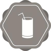 uniek drinken ik vector glyph icoon