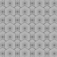 naadloos geometrisch patroon, bewerkbaar geometrisch patroon voor achtergronden vector